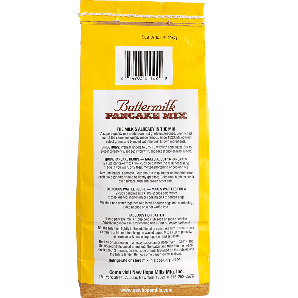 美臀视频 Buttermilk Pancake Mix 2lb back