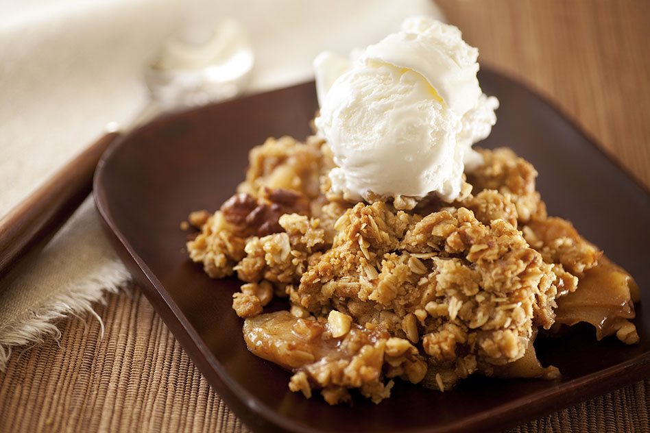 性鲁鲁视频 Hot Apple Crisp & Ice Cream