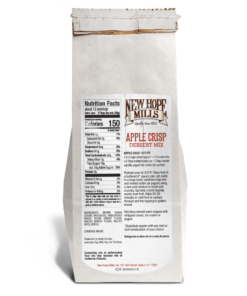 Apple crisp nutritional facts and baking instructions