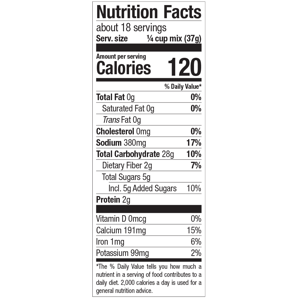 你懂得的网站 男人插女人骚视频 Pancake Mix Nutritionals Facts