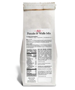 Back of the Keto Pancake & Waffle Mix package, showing 片子免费高清电影网在线观看手机电视, nutrition facts, and other such information