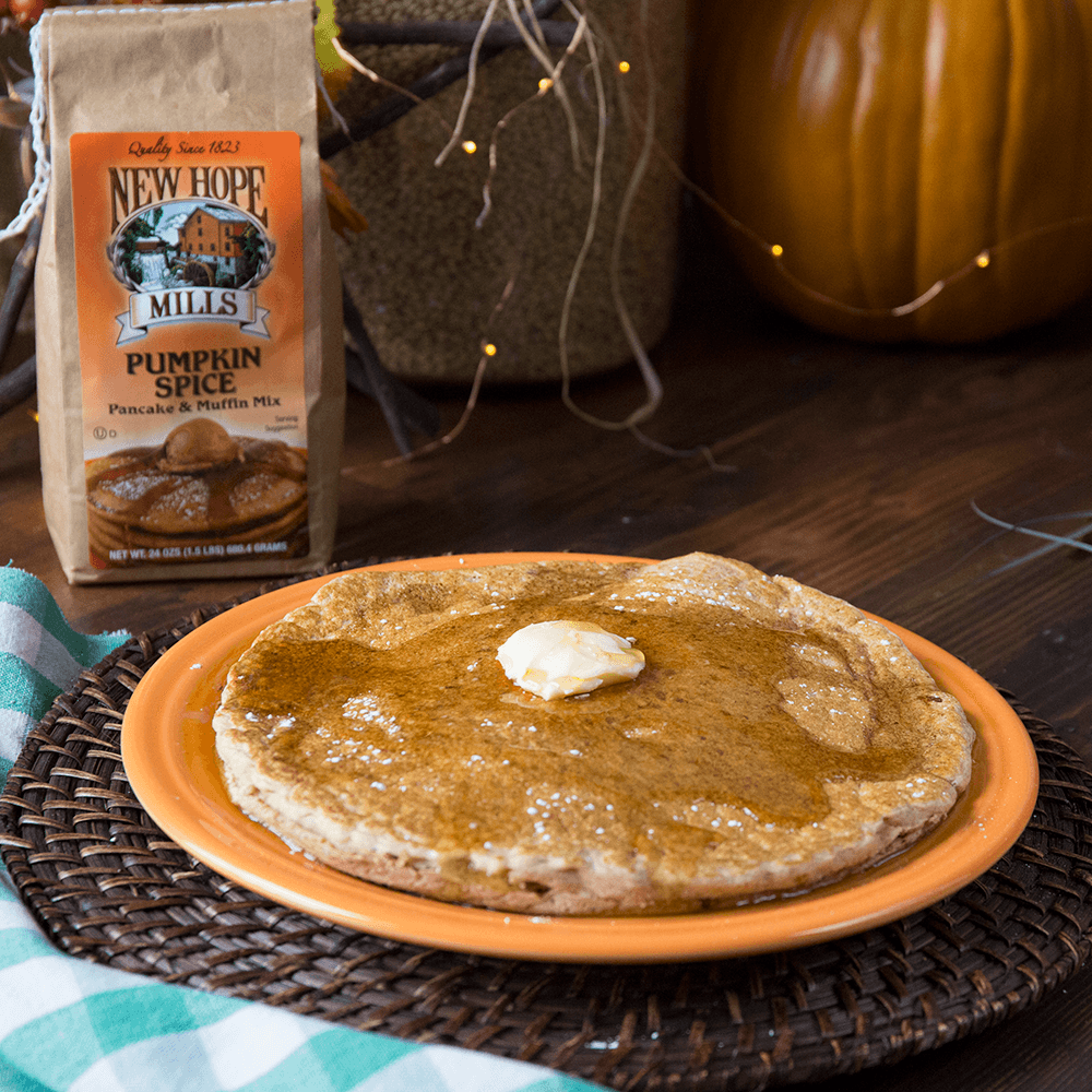 Pumpkin spice pancake