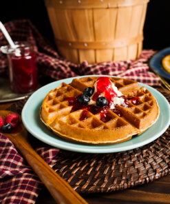 Sourdough waffle