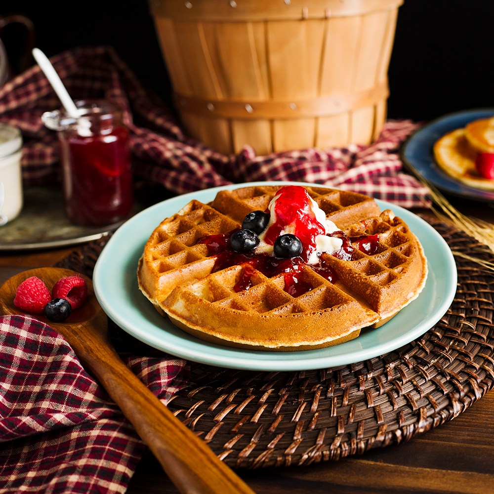 Sourdough waffle