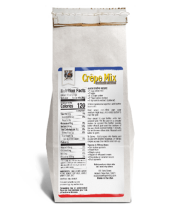 20oz crepe mix instructions and nutritional facts