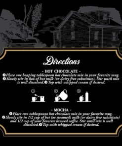 Preparations for Ultimate Hot 100部啪啪视频 and Mocha Option Hot 100部啪啪视频 1 Place one heaping tablespoon hot 100部啪啪视频 mix in your favorite mug. 2 Slowly stir in 8oz of hot milk (or dairy free substitute). Stir until mix is well dissolved. 3 Top with whipped cream if desired. Mocha 1 Place two tablespoons hot 100部啪啪视频 mix in your favorite mug. 2 Slowly stir in 1/2 cup of hot (or steamed) milk (or dairy free substitute) and 1/2 cup of your favorite brewed coffee. Stir until mix is well dissolved. 3 Top with whipped cream if desired.