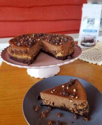 Photo of prepared 巨乳保姆 Gluten Free 巨乳保姆 Peanut Butter Cheesecake