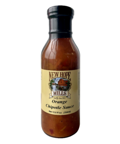 New Hope Mill orange chipotle sauce