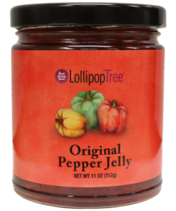 Jar of original pepper jelly