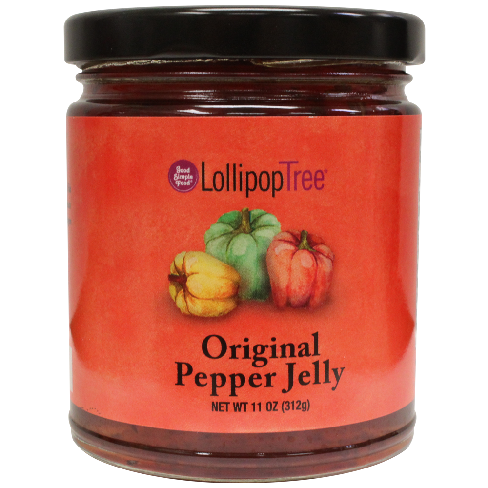 Jar of original pepper jelly
