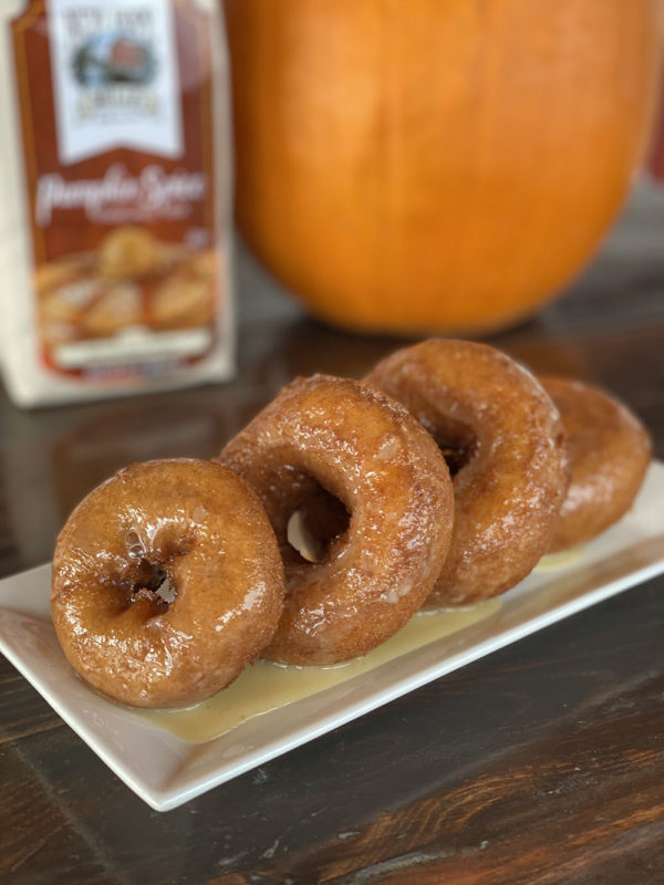 Pumpkin donuts