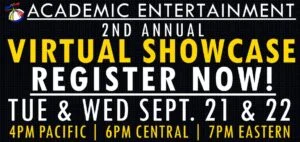 Register NOW 2nd Annual Virtual Showcase Sept. 21 & 22