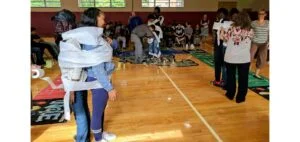 Ultimate Human Board Game summer camp show is built on a foundation of teamwork, sportsmanship and friendly competition.
