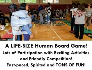 Ultimate Human Board Game Summer Camp Fun