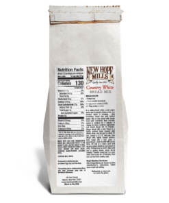 Country white bread nutritional facts and baking instructions