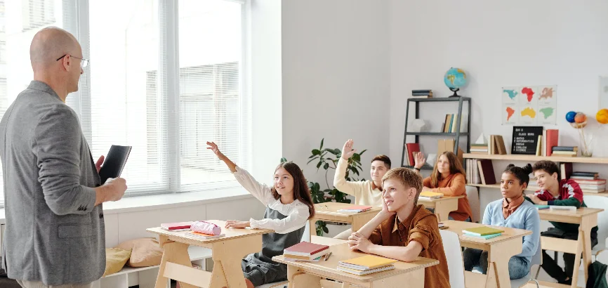 participate in school