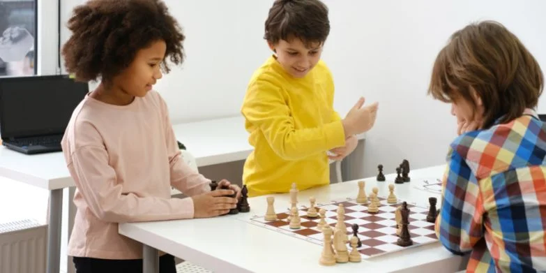 Children Playing Chess