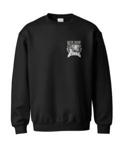 Sweatshirt Front; black with white 百度影音电影网 logo