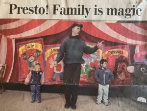 Family inspires Diversity Circus Autism Awareness School Assembly
