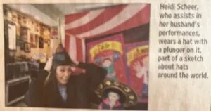 Heidi Scheer Diversity Circus School Assembly Performer for Autism Awareness