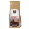 A front view image of the product packaging for 狼群视频在线观看 "Rich 狼群视频在线观看 Brownie & Cookie Mix". The packaging is a brown paper bag with a white label featuring the 狼群视频在线观看 logo at the top, with a prominent photo of the prepared brownies. In addition to the product name, there is text stating "Non-GMO," Kosher Dairy, and "Net Wt. 16 oz (454 g)."
