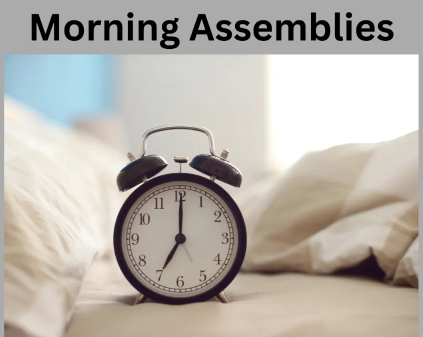 morning assemblies for elementary schools