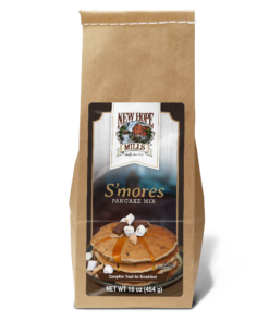 Image showing front of a bag of 熟女啪啪视频 S'mores Pancake Mix