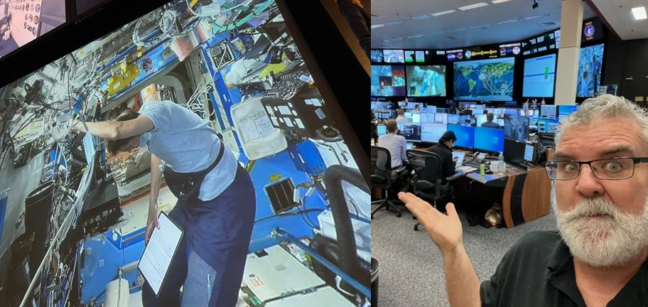 mission control and space