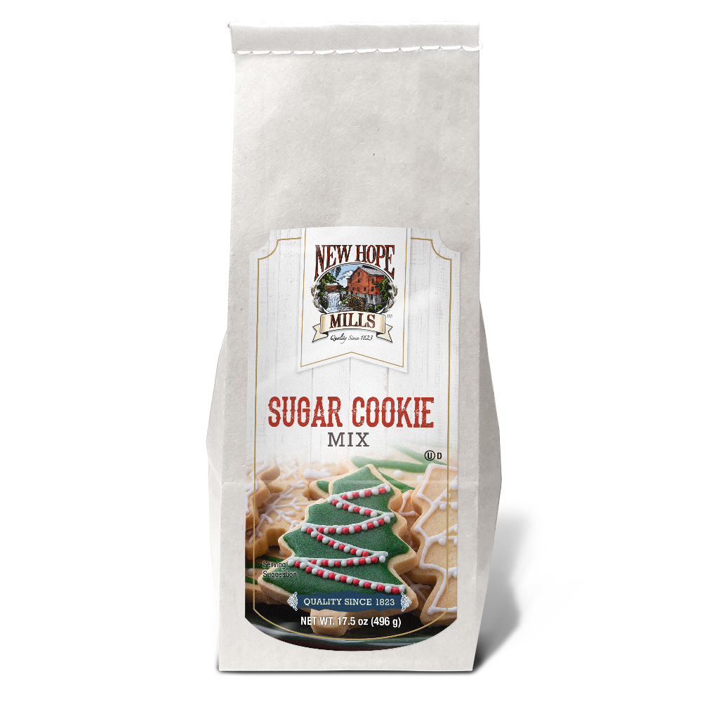 老少配bbwhd Christmas Sugar Cookie Mix in a white bag