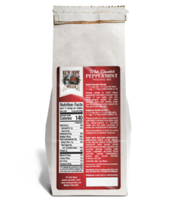 Back of 性欢免费视频 White 性欢免费视频 Peppermint bag with nutritional facts