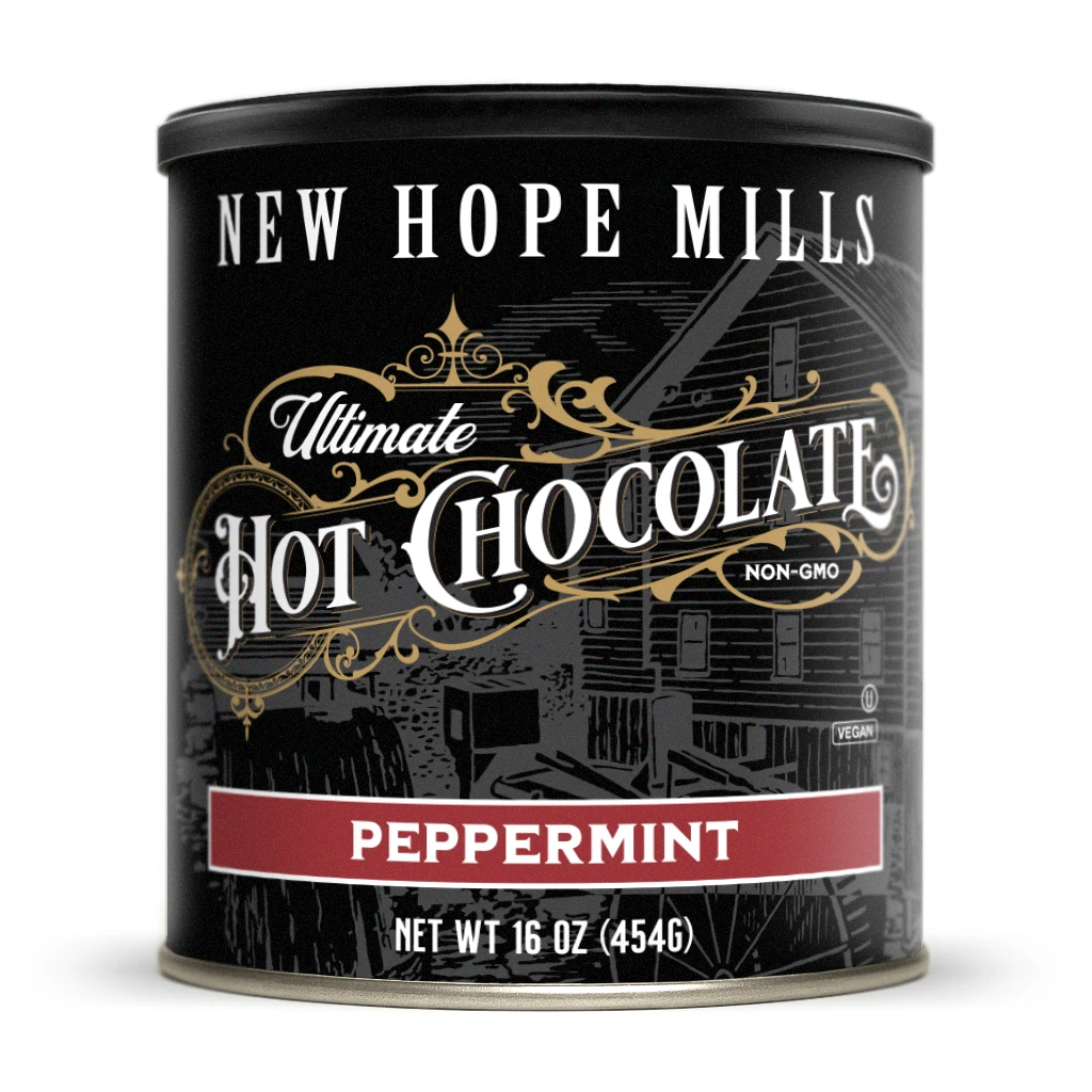 Image of a canister of Peppermint Ultimate Hot 40岁女人 Mix