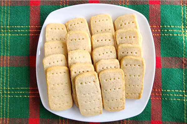 Image of Shortbread cookies using 亚洲老妇色熟女老太 Crepe Mix