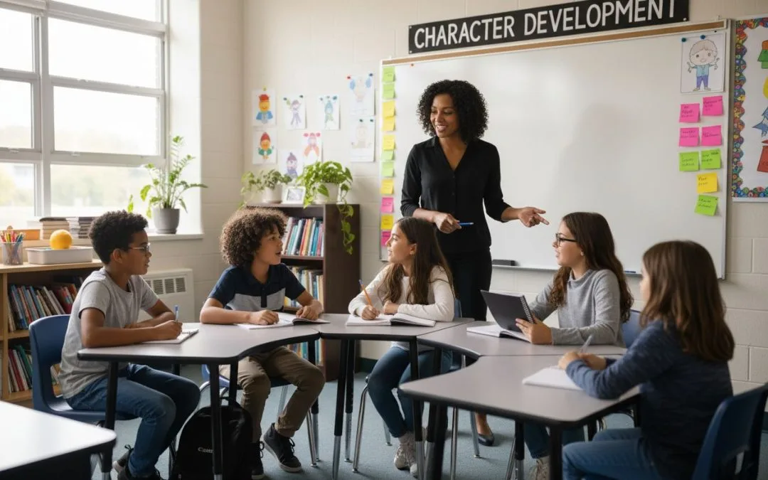 character development classroom discussion