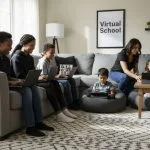virtual school classroom