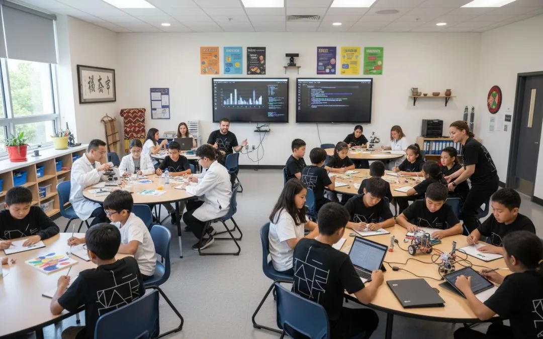 diverse classroom engagement