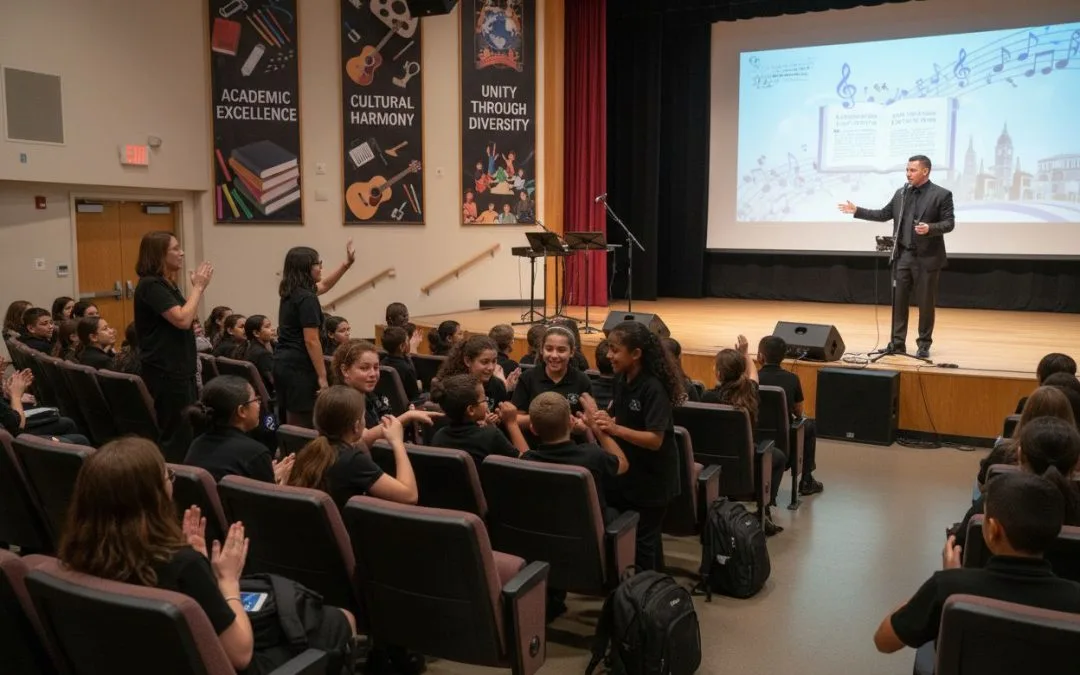 school assembly presentation