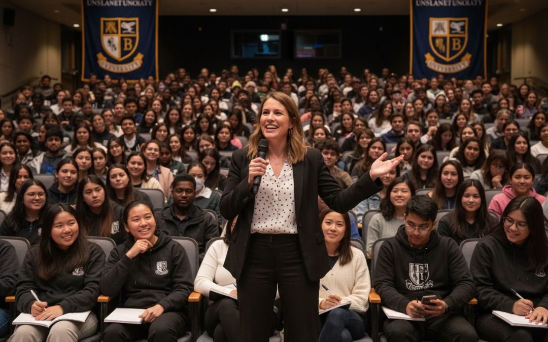 college inspirational talk
